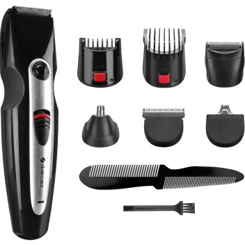 Silver Crest SC-2454 1 Ayarlanabilir Taraklı LED Şarj Göstergeli Şarjlı Saç Sakal Traş Makinesi Tek - Siyah