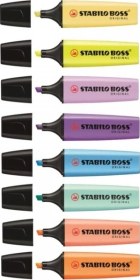 Resim Stabilo Boss Pastel Fosforlu Kalem 8'li Diğer 