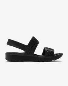 Resim Skechers Arch Fıt Footsteps - Enchant Kadın Siyah Sandalet 111531 Bbk Siyah 