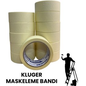 Resim Mzf Kluger Maskeleme Bandı 30 mt 48'li Koli 