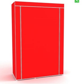 Resim RUSTİKEVDECORART Tek Yandan Raflı Bez Dolap Çok Amaçlı Raflı Portatif Bez Dolap 