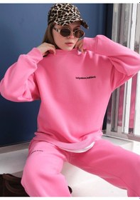 Resim Fonna Fashion Esf-2304 Bayan Eşofman Takım Pembe 