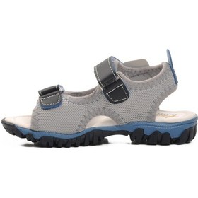 Resim Lacivert Mavi Erkek Çocuk Düz Sandalet 24-410 P Lacivert-Mavi 
