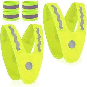 Resim Betty Becky 1 Takım Güvenlik Yeleği Çocuk Güvenlik Yeleği Binme Güvenlik Yeleği + Yansıtıcı Bant Yansıtıcı Yelek Çocuk (Yurt Dışından) 