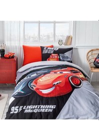 Resim Özdilek Tek Kişilik %100 Pamuk Çocuk Nevresim Takımı, Cars 