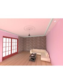 Resim Motifpiyer Lamba Tavan Göbeği-Yuvarlak-05-86cm-Dış Çitalı 