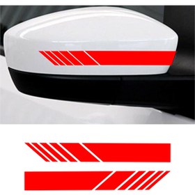 Resim shop Tuğra Ayna Sticker Renk Seçeneği Mevcuttur 2 Adet Sağ Sol 