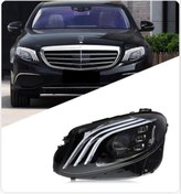 Resim W213 E SERİSİ 2016+ İÇİN MAYBACH GÖRÜNÜM LED FAR 