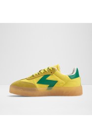 Resim Aldo RETROSTEP - Kadın Tekstil Sarı Multi Düz Bağcıklı Modern Tasarımlı Spor Ayakkabı 