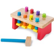 Resim Melissa & Doug Melissa And Doug Deluxe Bambam Çivi Çakma 