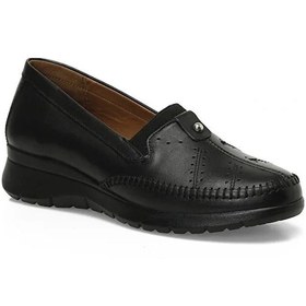 Resim Polaris 5 Nokta 105052.z5fx Siyah Kadın Dolgu Ayakkabı Siyah Siyah 