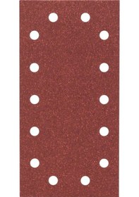 Resim Bosch Zımpara Kağıdı 10'Lu 115X230Mm 80 Kum 14 Delik 2609256B21 