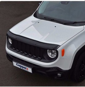 Resim Cappafe Jeep Renegade Ön Kaput Koruma Rüzgarlık 4Mm Abs 2015-› 