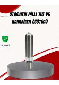 Resim Işıklı Pilli Baharat Değirmeni Taze Ve Pratik Öğütme Diğer 