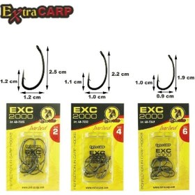 Resim Sazan İğnesi Extracarp Hooks Exc 2000 No:4 - Standart 