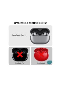 Resim Microsonic Huawei FreeBuds Pro 2 Kılıf Transparent Clear Soft 