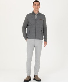 Resim Pierre Cardin Erkek Gri Kanvas / Chino Pantolon 50278471-vr024 Gri 