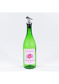 Resim Anneler Günü Konseptli Hediyelik Yağdanlık Sosluk Sirkelik 750 Ml Akıtıcılı Çimen Yeşili 