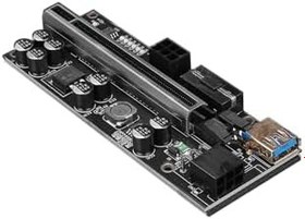 Resim SL-XE20 PCI-E1X=>16X SATA RISER KART 10SPLU ile uyumlu 