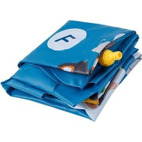 Resim Diğer Reedark Dev Eğlenceli 67in Alfabe Hayvan Desenli Su Püskürtmeli Oyun Havuzu Mat 