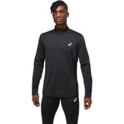 Resim Asics Core Ls 1/2 Zip Winter Top Kadın Siyah Sweatshirt 