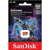 Resim Sandisk 64gb Microsdxc Extreme 170mb/s Hafıza Kartı 