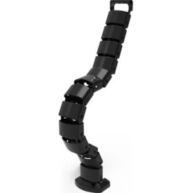 Resim Ne-Ad Masa Altı Kablo Toplayıcı Dinazor Omurga Kablo Kanalı Siyah 