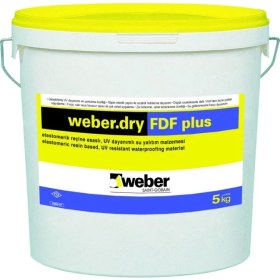 Resim Weber Dry Fdf Plus Beyaz 5kg (Su Yalıtım Malzemesi) 