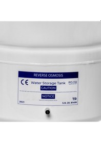 Resim 3,2 Galon Su Arıtma Cihazı Tankı Metal 