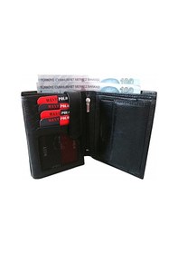 Resim West Polo Gizli Kartlık Bölmeli Deri Erkek Cüzdan Spor Cüzdan (513320553) 