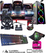 Resim DMC N18x (GTA 5) I5 3470,16gb Ram,512gb Ssd,4gb Gt740 128bit,23,8 Curved Oyuncu Masaüstü Bilgisayar 
