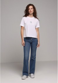Resim Colin's Colins Regular Fit Kadın Light İndigo Denim Jean Pantolon Cl1079863 Q1.v1 Dn44943 Denim 