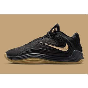 Resim Nike Giannis Freak 7 Basketbol Ayakkabısı Dar Kalıp -sportxstore Siyah-gold 