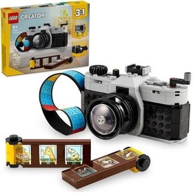 Resim LEGO® Creator Retro Fotoğraf Makinesi 31147 8+ Yaratıcı Oyuncak Yapım Seti - 261 Parça 