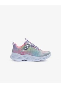 Resim Skechers Twisty Brights - Mystical Bliss 302321l Smlt Çocuk Gri Işıklı Spor Ayakkabı Karışık Çok Renkli 