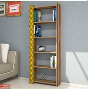 Resim Variant Variant City Kitaplık - Ceviz / Sarı 