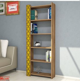 Resim Variant Variant City Kitaplık - Ceviz / Sarı 