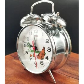 Resim Akıllı Durak Nostaljik Kurmalı Horozlu Çalar Saat Büyük Boy 