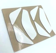 Resim LZYDD SteelSeries Rival 600 Oyun Faresi/Rakip 650 Kuantum Kablosuz Oyun Faresi için Fare Kaykayı/Fare Ayakları (Beyaz, 2'li Paket) (Rival 650/600) 