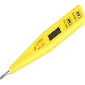 Resim blackleg Dijital Ekranlı Faz Kontrol Kalemi Voltaj Test Aleti Dijital Ölçüm Cihazı 