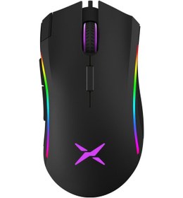 Resim Maiyame Delux M625 Rgb Aydınlatmalı 7 Tuşlu 4000 Dpı Oyuncu Faresi - Siyah 001 
