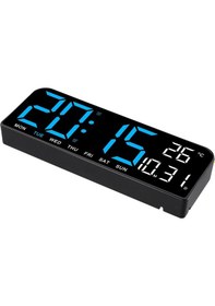 Resim Dijital Masa Saati Büyük Ekran 