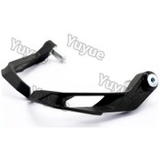 Resim Tongdashop Motorcycle Modifiye Bullhorn Koruma Ve Dekorasyon Siyah El Koruma 