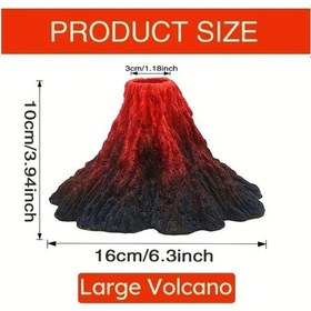 Resim Willowhaven Büyük Tek Port Volkan Hava Taşlı Akvaryum Dekoru Oksijen Üretici 