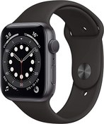Resim İkinci El Apple Watch Series 6 GPS 44 MM Siyah Akıllı Saat 