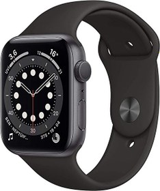 Resim İkinci El Apple Watch Series 6 GPS 44 MM Siyah Akıllı Saat 