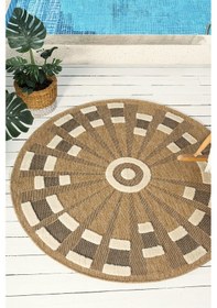 Resim Marakeş Daire Siyah Halı Salon Oturma Odası Çocuk Odası Yatak Odası Halısı 677d Siyah 