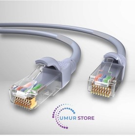 Resim Kablo 5m Cat6 Utp Network-ağ-ethernet Patch Kablosu Lszh 24 Awg Gri 