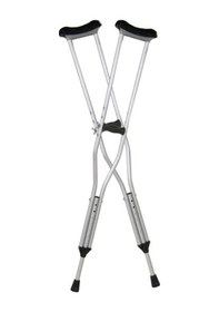 Resim Yerli Alüminyum Koltuk Değneği 1 Çift Yetişkin L 