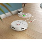 Resim Philips 3 In 1 Aqua Islak, Kuru ve Mop Özellikli, 4000 Pa Ultra Emiş Gücü, 200DK Pil Süresi, Otomatik Boşaltma Istasyonlu Premium Robot Süpürge - Luciole Beyaz Lambader Hediye! 